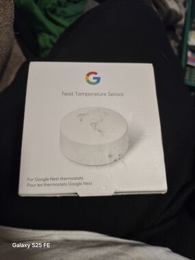 Google Nest Temperature Sensor 2nd Gen New In Box